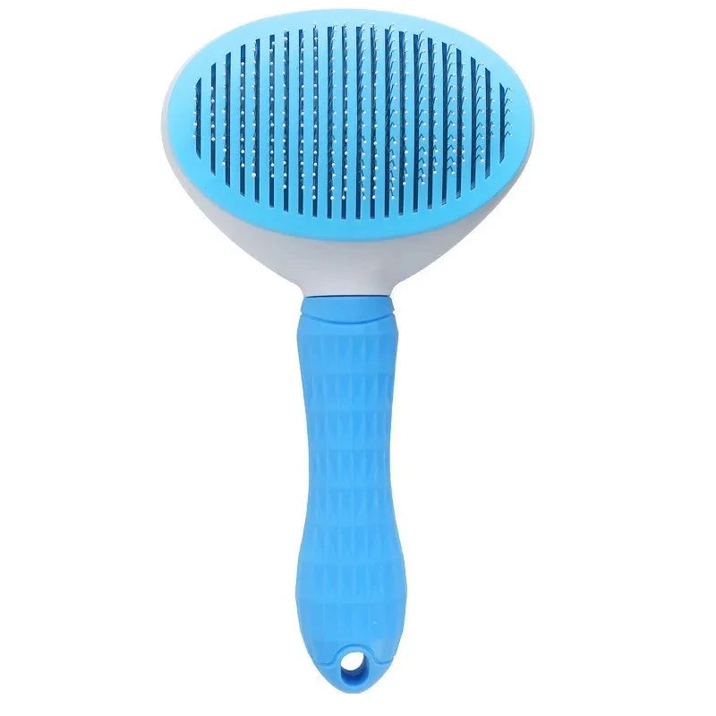 PawVoyage Self-Cleaning Grooming Brush
