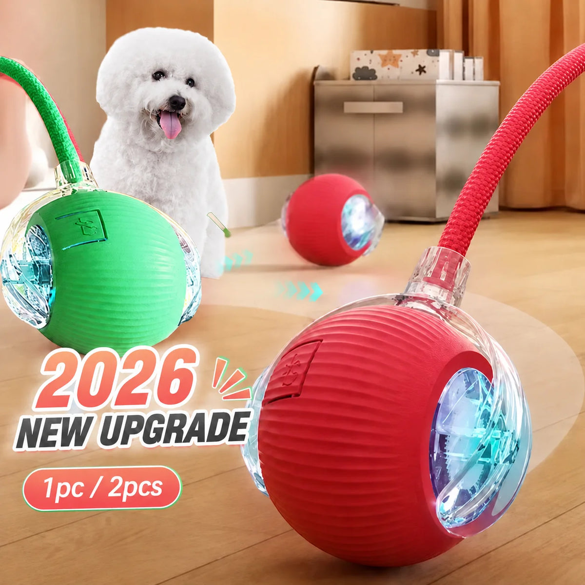 PawVoyage Interactive Dog Ball